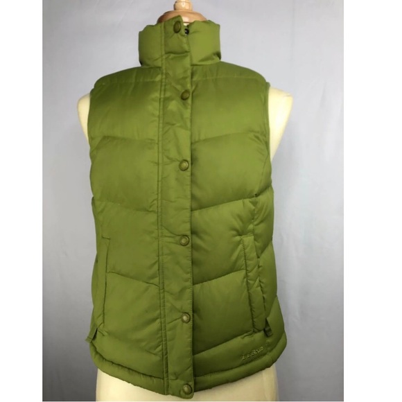 L.L. Bean Other - L L Bean Goosedown Vest 276563 Mens Green M